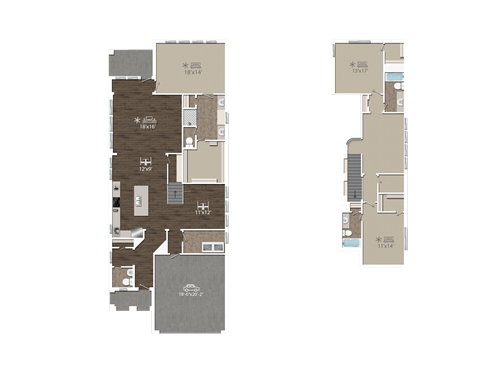 Cottages at the Realm The Catherine Floor Plan